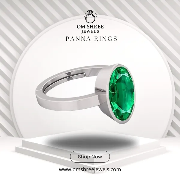 Panna_Stone__Created_Panna_Stone_Emerald_Ring_Adjustable_Woman_Man_Ring
