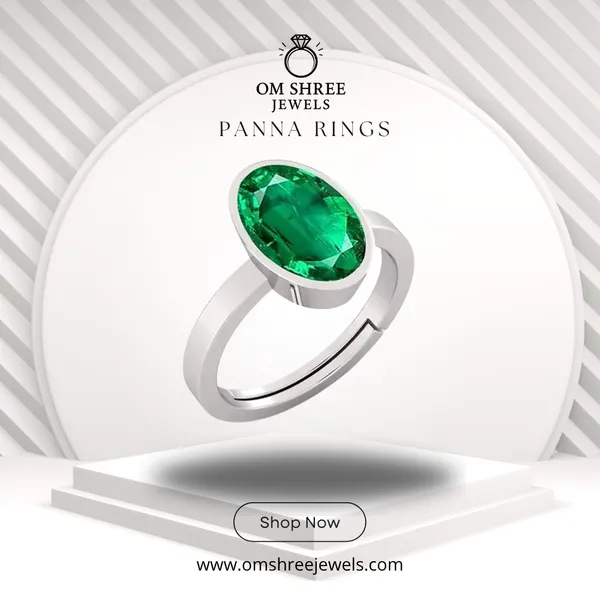 Panna_Stone__Created_Panna_Stone_Emerald_Ring_Adjustable_Woman_Man_Ring