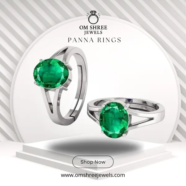 Panna_Stone__Created_Panna_Stone_Emerald_Ring_Adjustable_Woman_Man_Ring
