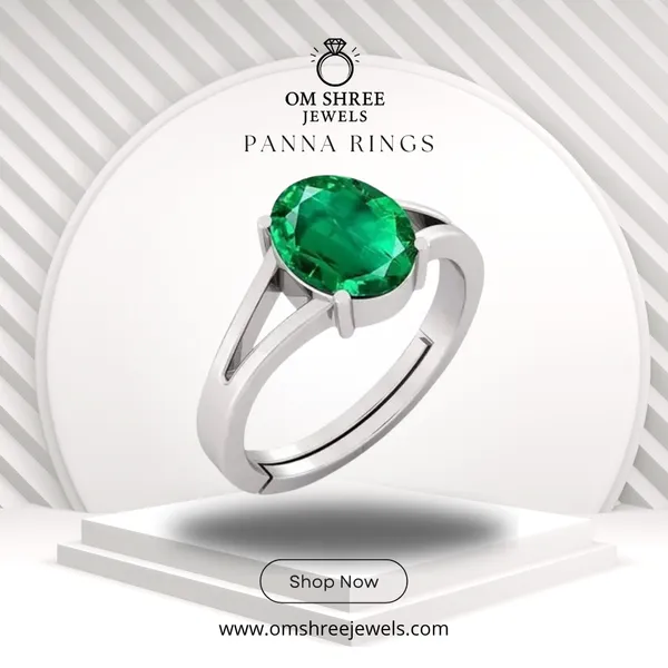 Panna_Stone__Created_Panna_Stone_Emerald_Ring_Adjustable_Woman_Man_Ring