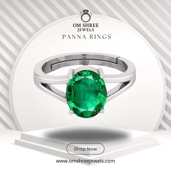 Panna_Stone__Created_Panna_Stone_Emerald_Ring_Adjustable_Woman_Man_Ring