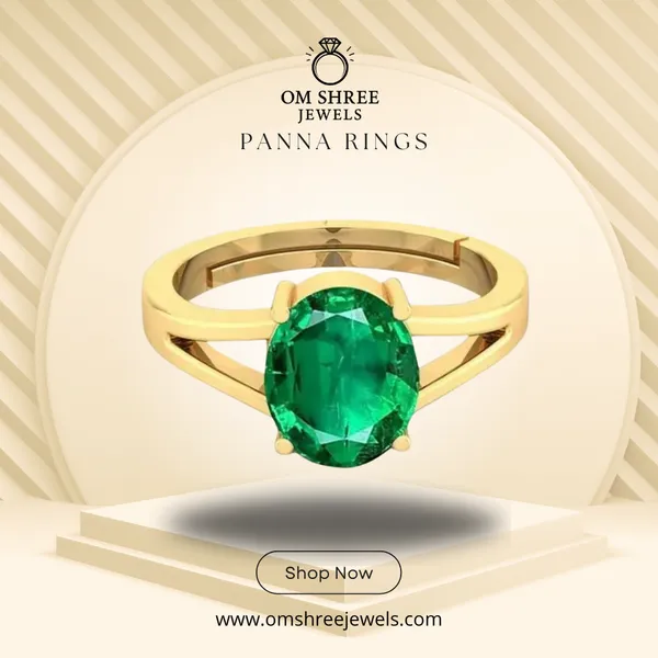 Panna_Stone__Created_Panna_Stone_Emerald_Ring_Adjustable_Woman_Man_Ring