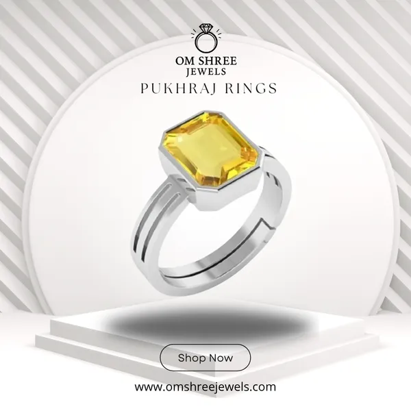 Pukhraj_Stone__Created_Yellow_Sapphire_Gemstone_Adjustable_Women_&_Man_Ring