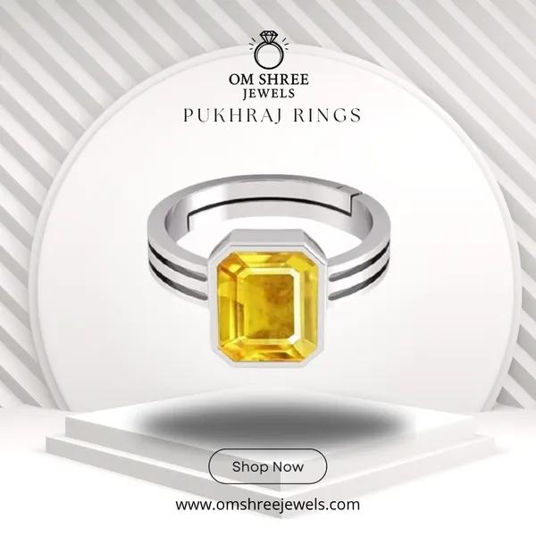 Pukhraj_Stone__Created_Yellow_Sapphire_Gemstone_Adjustable_Women_&_Man_Ring