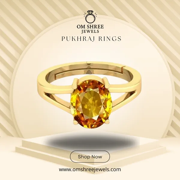 Pukhraj_Stone__Created_Yellow_Sapphire_Gemstone_Adjustable_Women_&_Man_Ring