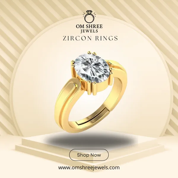 Zircon_Stone_Created__Adjustable_Ring_Rashi_Ratna_Certified_for_Men_&_Women