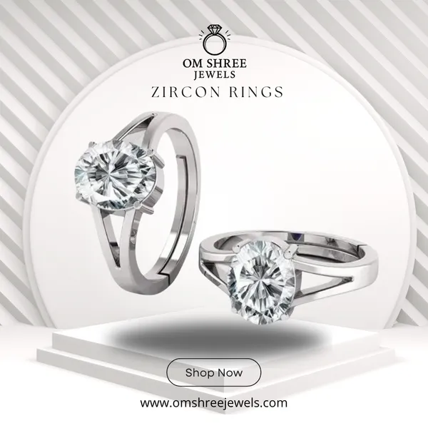 Zircon_Stone_Created__Adjustable_Ring_Rashi_Ratna_Certified_for_Men_&_Women