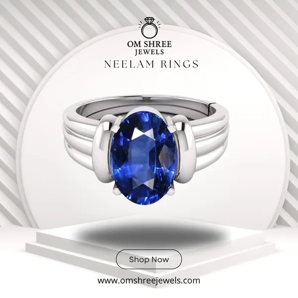 Neelam_Stone__Created_Neelam_Stone_Blue_Sapphire_Ring_Adjustable_Woman_&_Man_Ring