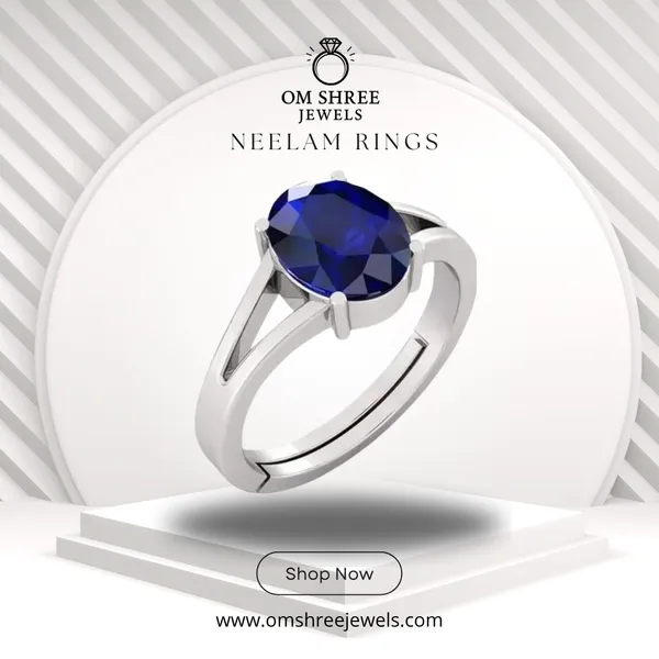Neelam_Stone__Created_Neelam_Stone_Blue_Sapphire_Ring_Adjustable_Woman_&_Man_Ring