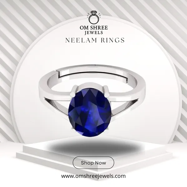 Neelam_Stone__Created_Neelam_Stone_Blue_Sapphire_Ring_Adjustable_Woman_&_Man_Ring