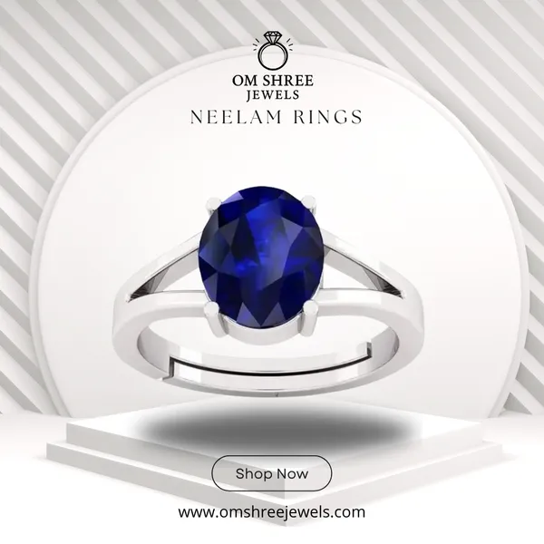 Neelam_Stone__Created_Neelam_Stone_Blue_Sapphire_Ring_Adjustable_Woman_&_Man_Ring