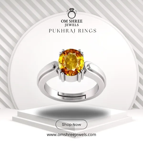 Pukhraj_Stone__Created_Yellow_Sapphire_Gemstone_Adjustable_Women_&_Man_Ring