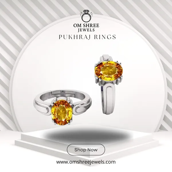 Pukhraj_Stone__Created_Yellow_Sapphire_Gemstone_Adjustable_Women_&_Man_Ring