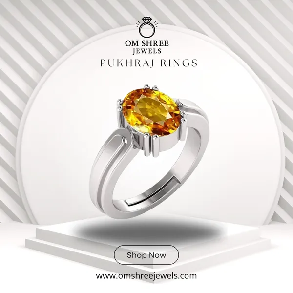 Pukhraj_Stone__Created_Yellow_Sapphire_Gemstone_Adjustable_Women_&_Man_Ring