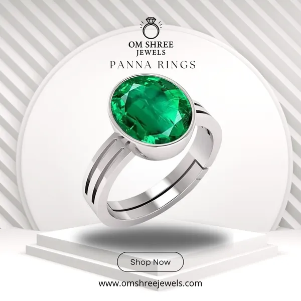 Panna_Stone__Created_Panna_Stone_Emerald_Ring_Adjustable_Woman_Man_Ring