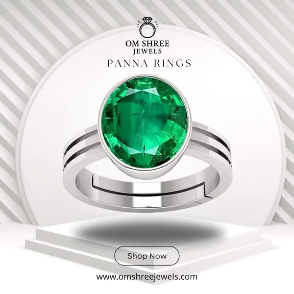 Panna_Stone__Created_Panna_Stone_Emerald_Ring_Adjustable_Woman_Man_Ring