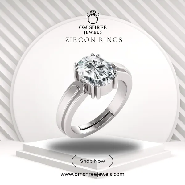 Zircon_Stone_Created__Adjustable_Ring_Rashi_Ratna_Certified_for_Men_&_Women