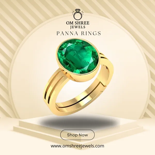 Panna_Stone__Created_Panna_Stone_Emerald_Ring_Adjustable_Woman_Man_Ring