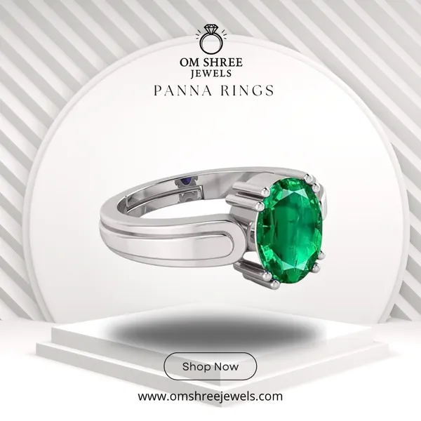 Panna_Stone__Created_Panna_Stone_Emerald_Ring_Adjustable_Woman_Man_Ring