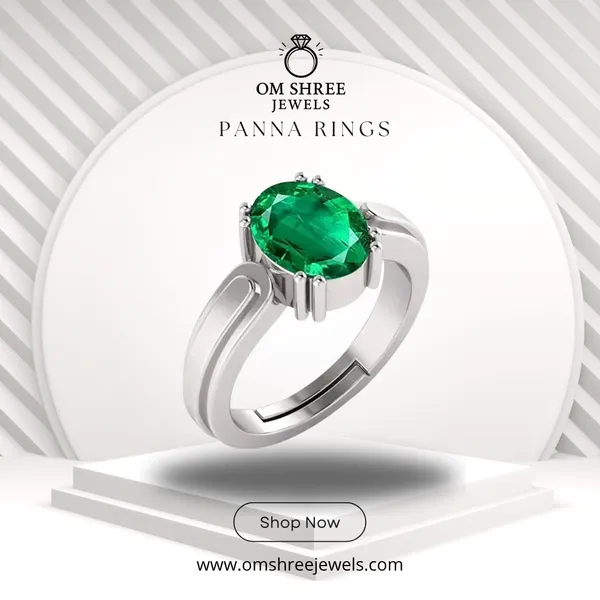 Panna_Stone__Created_Panna_Stone_Emerald_Ring_Adjustable_Woman_Man_Ring
