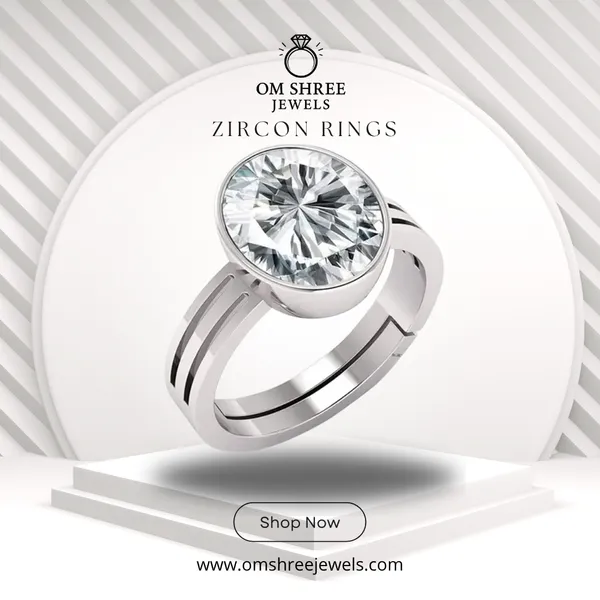 Zircon_Stone_Created__Adjustable_Ring_Rashi_Ratna_Certified_for_Men_&_Women
