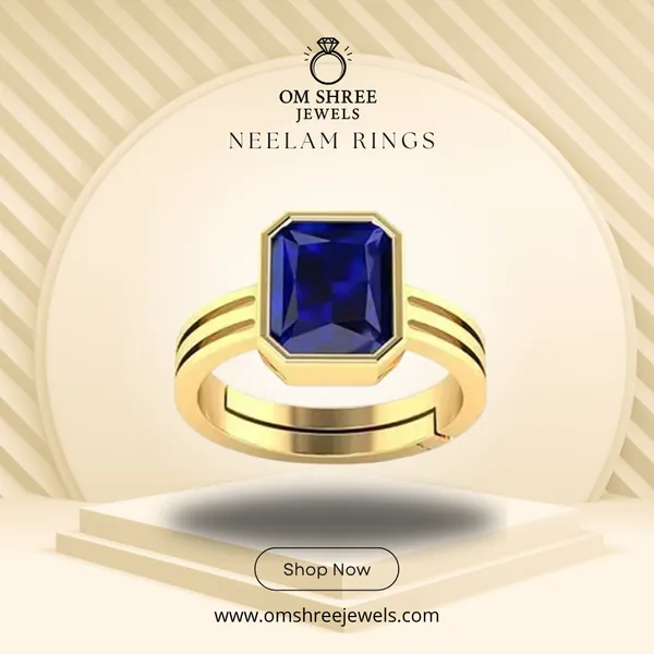 Neelam_Stone__Created_Neelam_Stone_Blue_Sapphire_Ring_Adjustable_Woman_&_Man_Ring