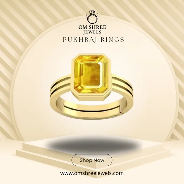 Pukhraj_Stone__Created_Yellow_Sapphire_Gemstone_Adjustable_Women_&_Man_Ring