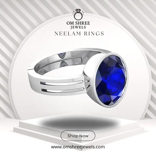 Neelam_Stone__Created_Neelam_Stone_Blue_Sapphire_Ring_Adjustable_Woman_&_Man_Ring