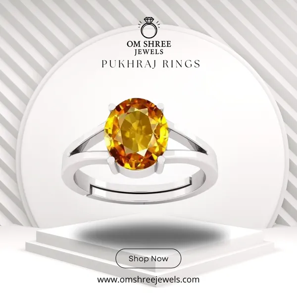 Pukhraj_Stone__Created_Yellow_Sapphire_Gemstone_Adjustable_Women_&_Man_Ring