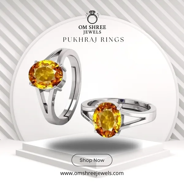 Pukhraj_Stone__Created_Yellow_Sapphire_Gemstone_Adjustable_Women_&_Man_Ring