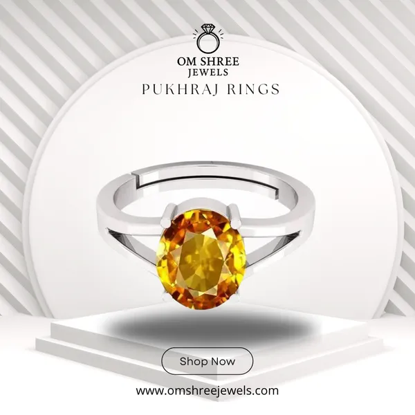 Pukhraj_Stone__Created_Yellow_Sapphire_Gemstone_Adjustable_Women_&_Man_Ring