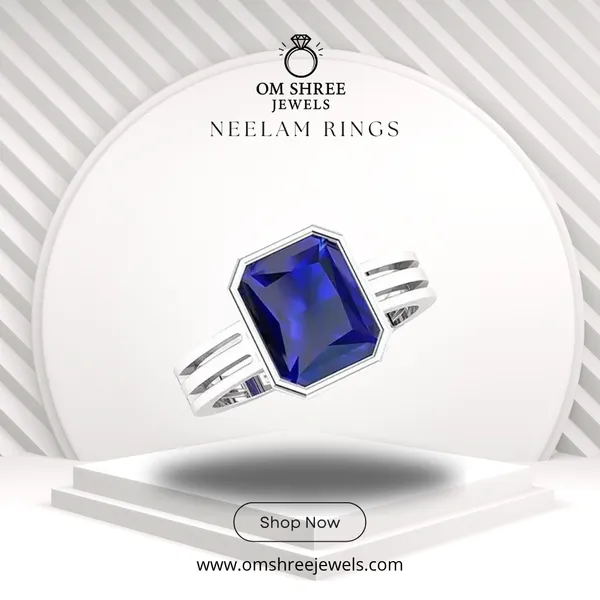 Neelam_Stone__Created_Neelam_Stone_Blue_Sapphire_Ring_Adjustable_Woman_&_Man_Ring