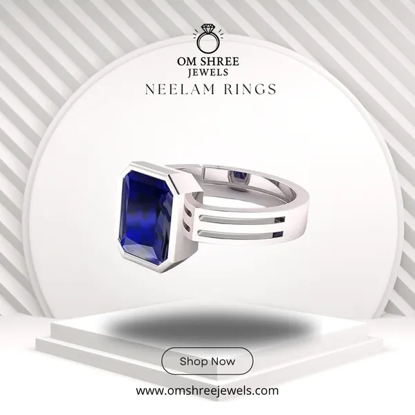 Neelam_Stone__Created_Neelam_Stone_Blue_Sapphire_Ring_Adjustable_Woman_&_Man_Ring