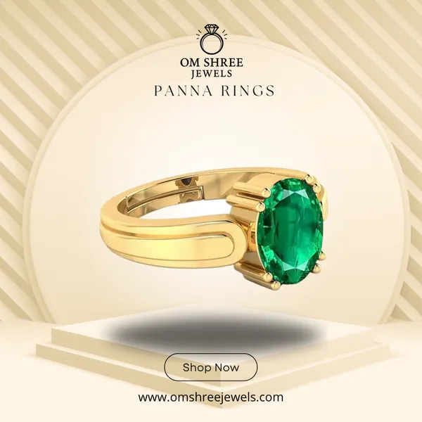 Panna_Stone__Created_Panna_Stone_Emerald_Ring_Adjustable_Woman_Man_Ring