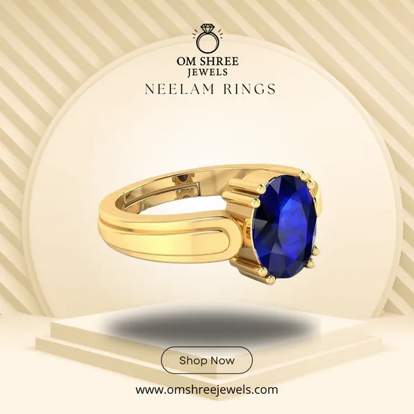 Neelam_Stone__Created_Neelam_Stone_Blue_Sapphire_Ring_Adjustable_Woman_&_Man_Ring