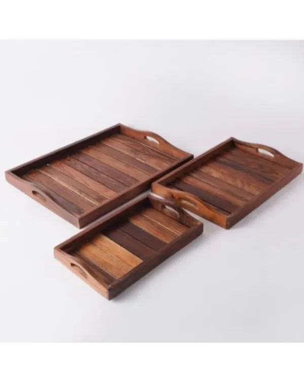 Brown_Wooden_Handcrafted_Tray_Set_Of_3_For_Dining_And_Home_Decor_|_Pure_Sheesham_Wood