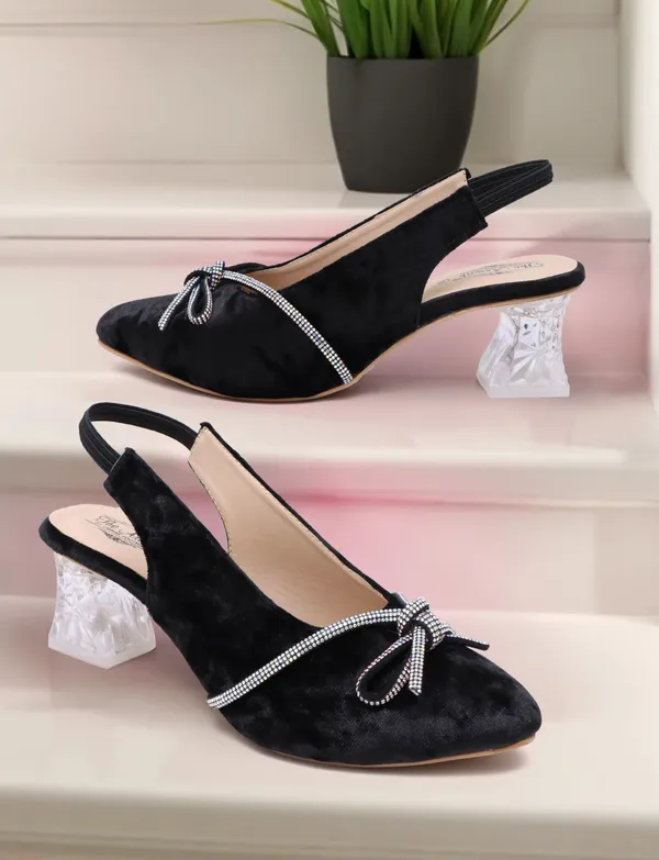 THE_ARWAH_Crystal_Charm_Velvet_Slingback_Heels_For_Women