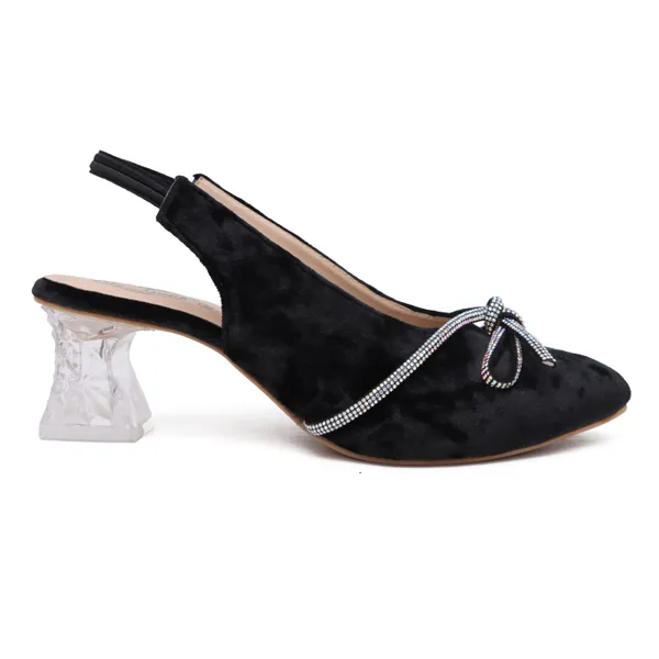 THE_ARWAH_Crystal_Charm_Velvet_Slingback_Heels_For_Women