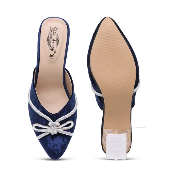 THE_ARWAH_Fashionable_Pointed_Heel_For_Women_|Kitten_Heel