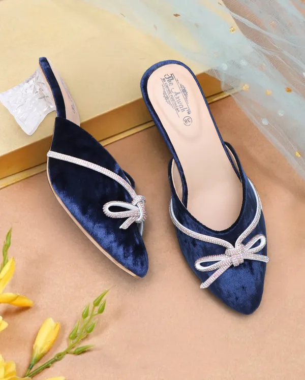 THE_ARWAH_Fashionable_Pointed_Heel_For_Women_|Kitten_Heel