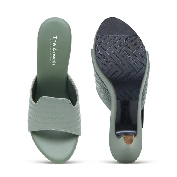 Green_Comfortable_Synthetic_High_Heels_Sandals_For_Women