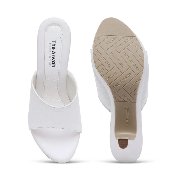 White_Comfortable_Synthetic_High_Heels_Sandals_For_Women