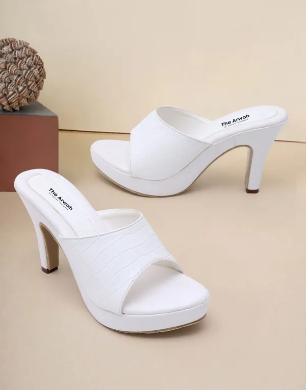 White_Comfortable_Synthetic_High_Heels_Sandals_For_Women