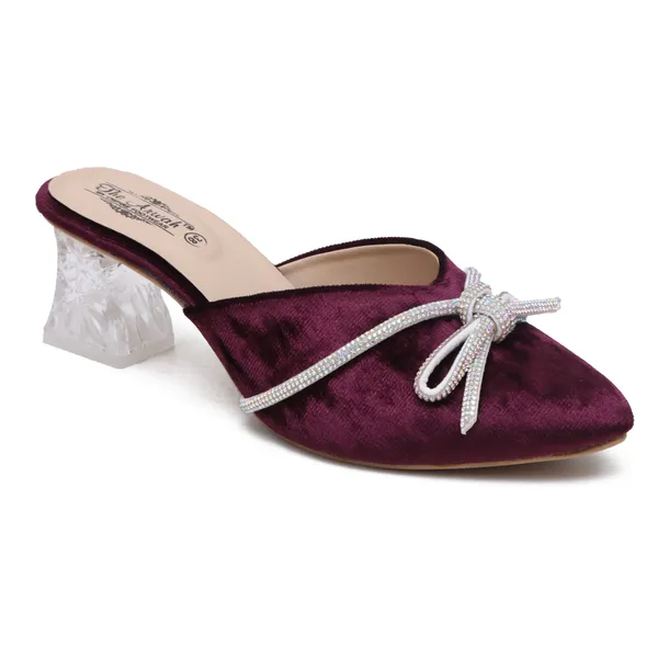 THE_ARWAH_Fashionable_Pointed_Heel_For_Women_|Kitten_Heel