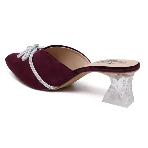 THE_ARWAH_Fashionable_Pointed_Heel_For_Women_|Kitten_Heel