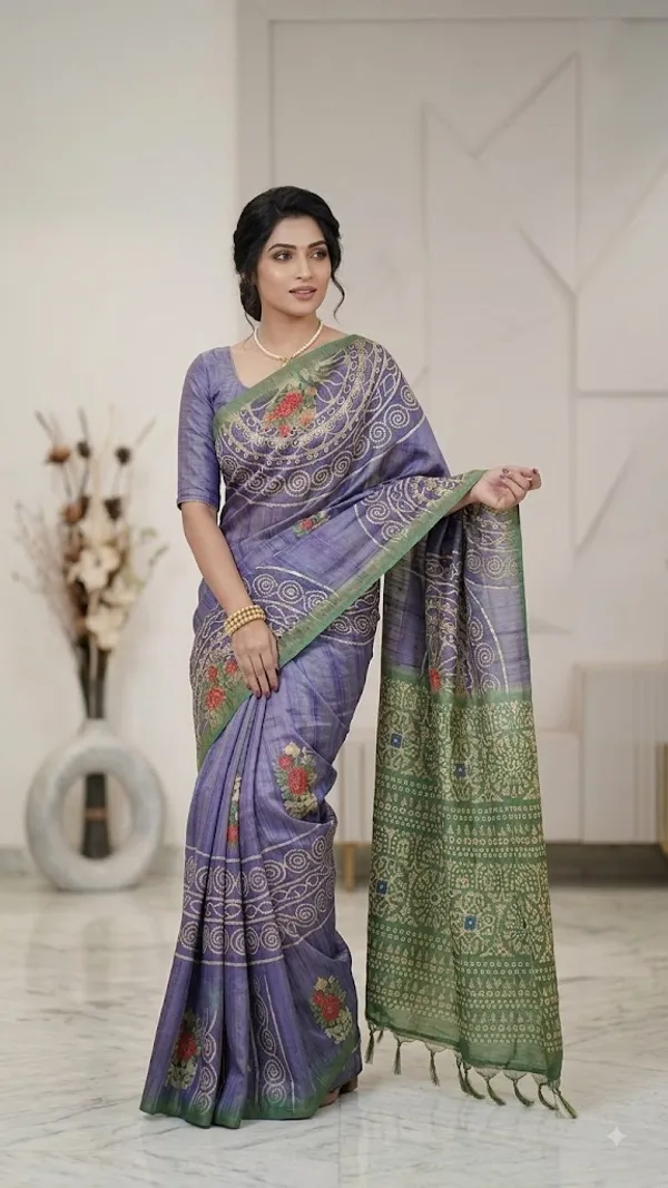 Beautiful_premium_TUSSAR_SILK_SAREE_WITH_UNSTICHED_BLOUSE