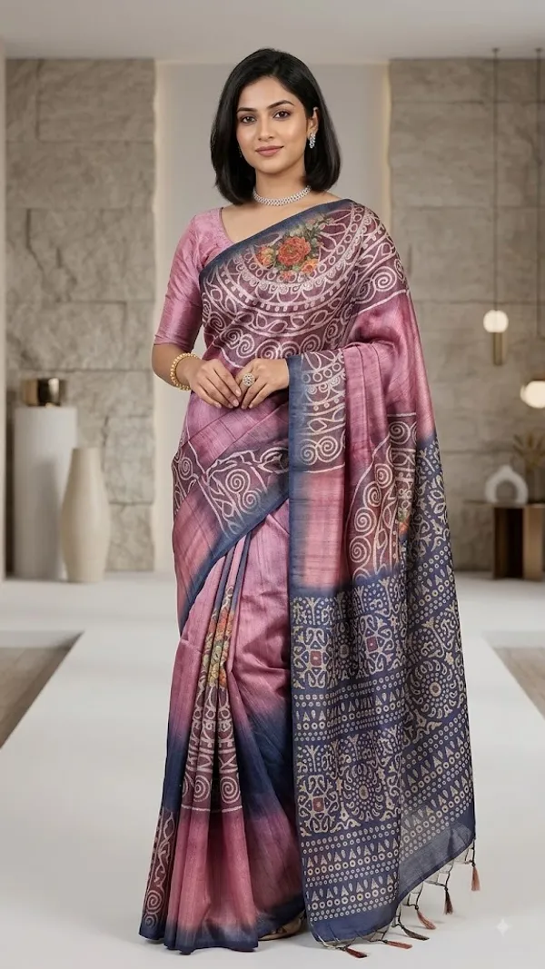 Beautiful_premium_TUSSAR_SILK_SAREE_WITH_UNSTICHED_BLOUSE