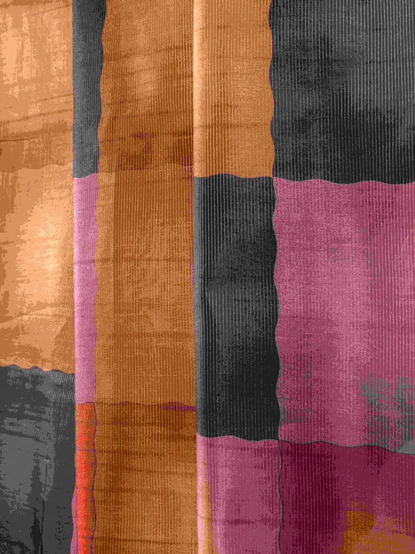 Soft_Tussar_Silk_sarees_with_Beautiful_Digital_Print_With_Attractive_Checks_Design_Saree_And_Digital_Print_Blouse_With_Tassels