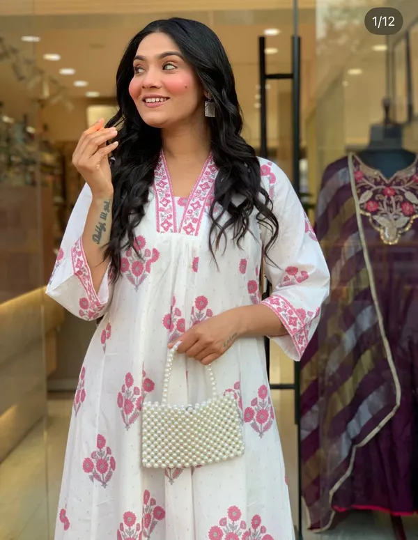 Stylish_Summer_Hit_Artical_Kurti_With_Pant_And_Dupatta_Set