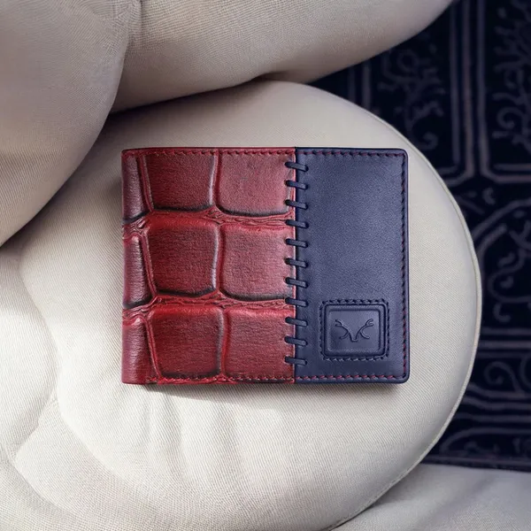 Maroon_Blue_Leather_Wallet_For_Men
